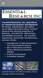 Mobile Screenshot of essential-research.com